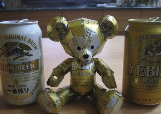Creative Art with Beer Cans