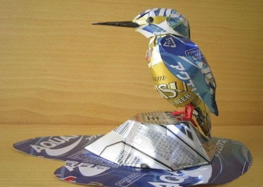 Creative Art with Beer Cans