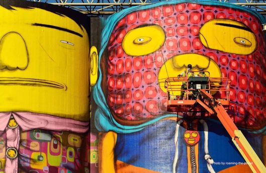 70 Ft Silos Into Colorful Giants By Painted Murals