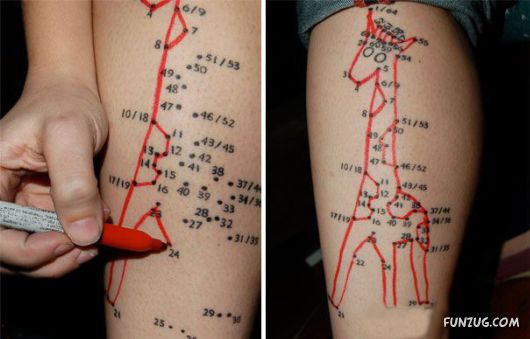 Creative Tattoos That Make Clever Use Of The Body