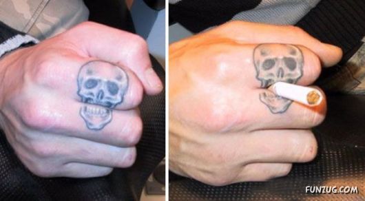 Creative Tattoos That Make Clever Use Of The Body