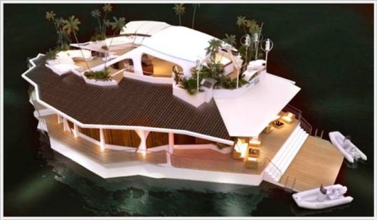 Orsos - Unique Futuristic Floating Island