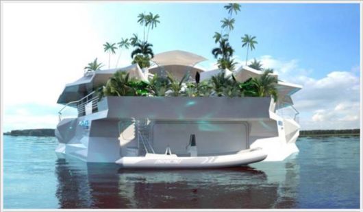 Orsos - Unique Futuristic Floating Island
