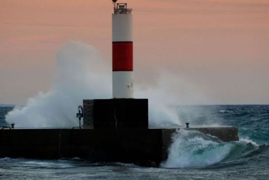 Lighthouses And Monster Waves