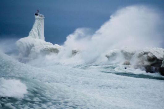 Lighthouses And Monster Waves