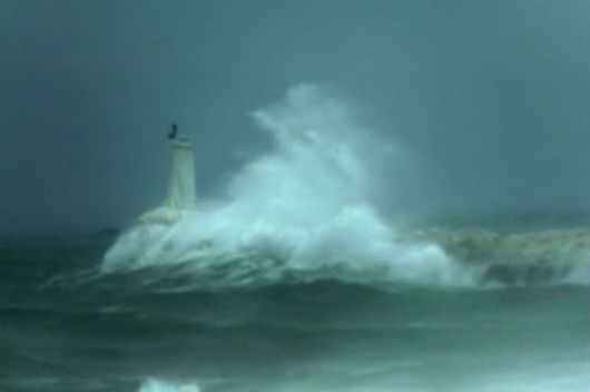Lighthouses And Monster Waves