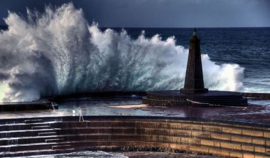 Lighthouses And Monster Waves