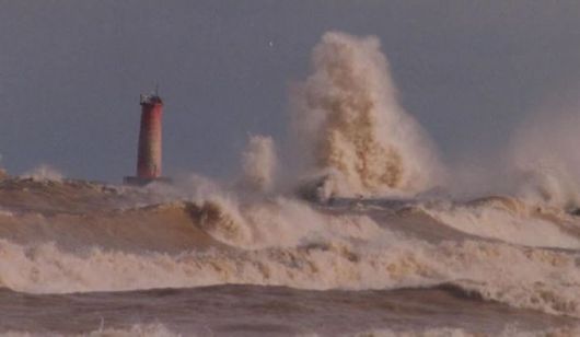 Lighthouses And Monster Waves