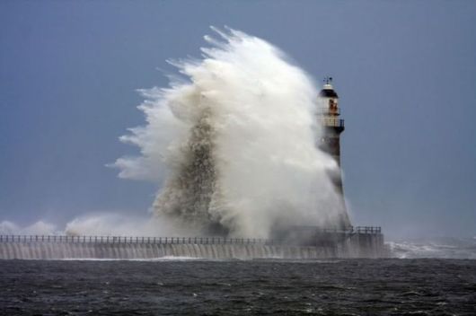 Lighthouses And Monster Waves