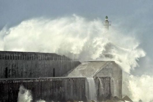 Lighthouses And Monster Waves