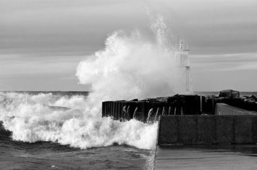 Lighthouses And Monster Waves