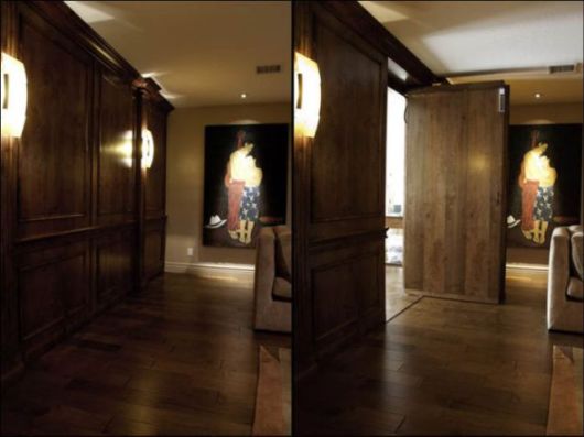 The Hidden Room Trap Door Builti-in-wall Designs