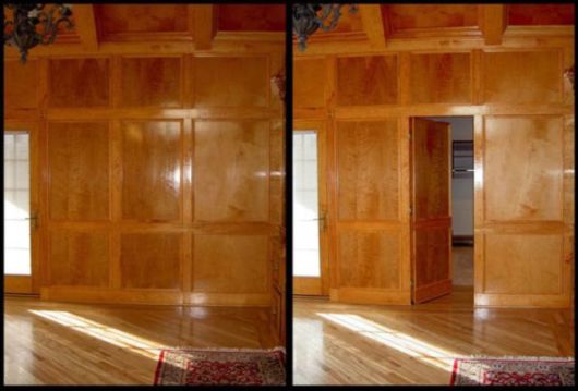 The Hidden Room Trap Door Builti-in-wall Designs