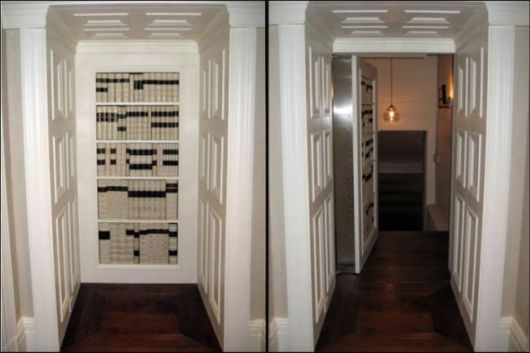 The Hidden Room Trap Door Builti-in-wall Designs
