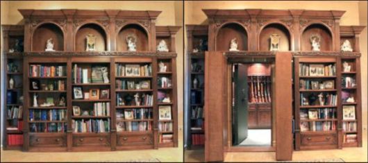 The Hidden Room Trap Door Builti-in-wall Designs