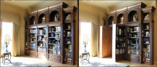 The Hidden Room Trap Door Builti-in-wall Designs