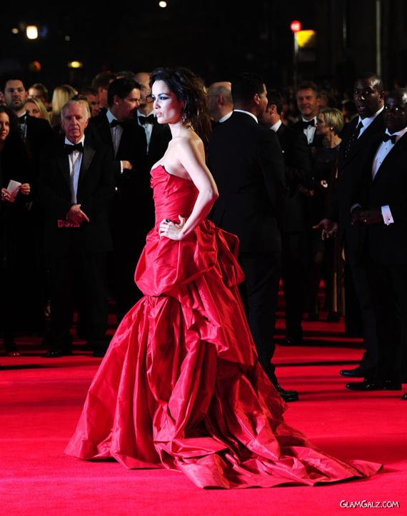 Bond Girl Berenice Marlohe At The Skyfall Premiere