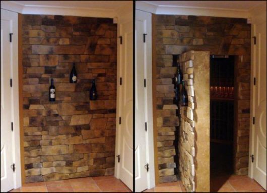 The Hidden Room Trap Door Builti-in-wall Designs