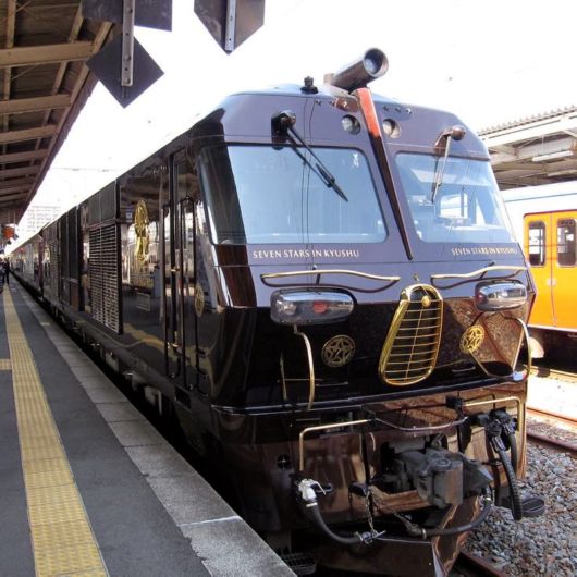 The Seven Stars Luxury Train In Kyushu, Japan