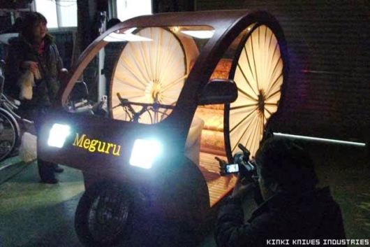 Japanese Cyclo Electronic Rikshaw